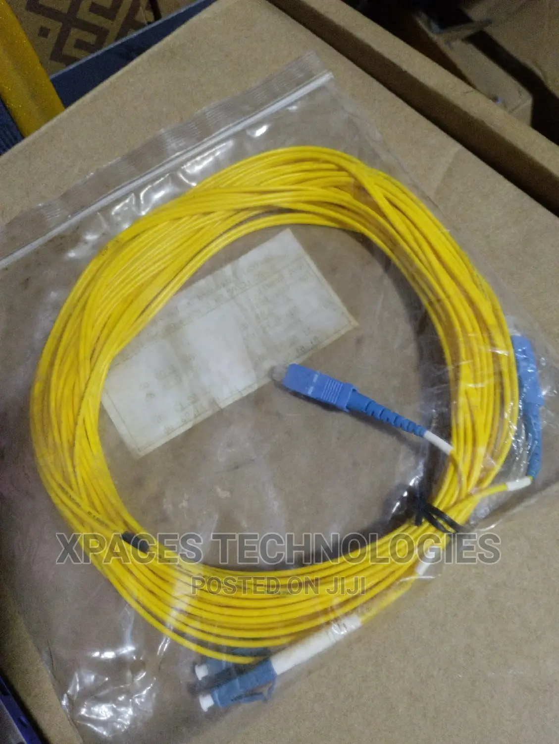 Sc-Lc Fiber Optic Single Mode 9/125um Od:2mm 10meters