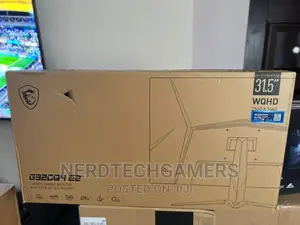 MSI G32CQ4, 32gaming Monitor, 2560 X 1440 (QHD), VA, 165hz,