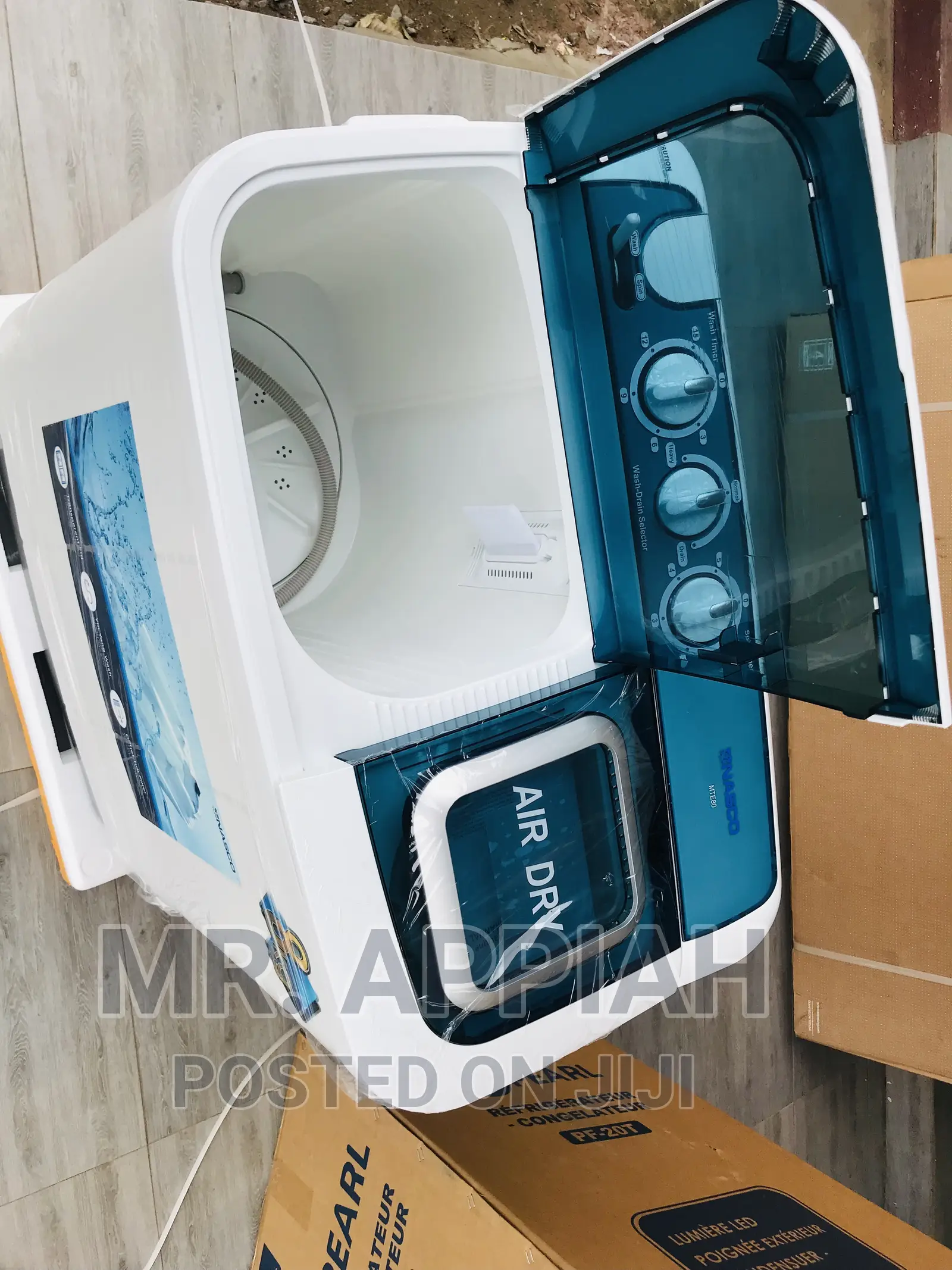 Shop Original Nasco Double Door Washing Machine + Spin/Dry.