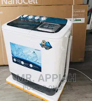 Shop Affordable Nasco 8kg Semi-Automatic Electric Washer.
