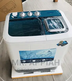 Newly Designed Nasco Spin/Dytop Load Washing(8kg)White