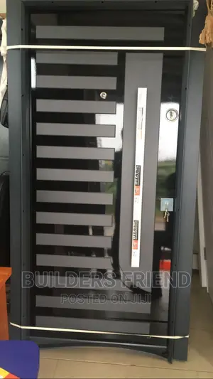 Gray Executive Turkish Heavy Security Door+All Accessories