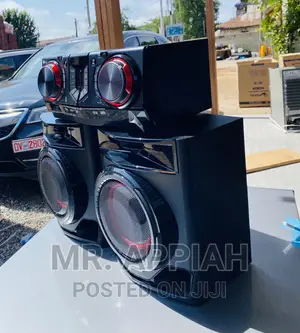 Unique LG CJ44 Bluetooth Sound Bar(Black)