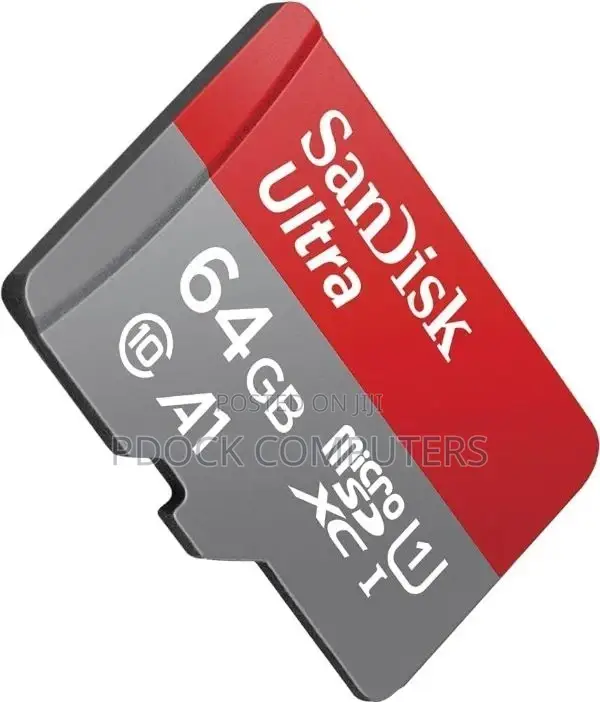 64GB Sandisk Ultra SD/Microsd Memory Card Class 10 Adapter