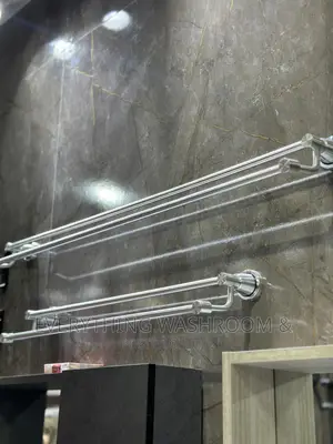 Stainless Towel Rail_double Towel Hangers_long Medium Size
