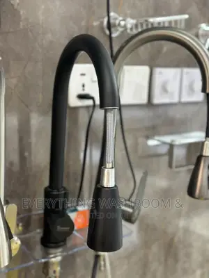 Black Pullout Faucet_pull Out Tap_black Pullout Mixer Tap