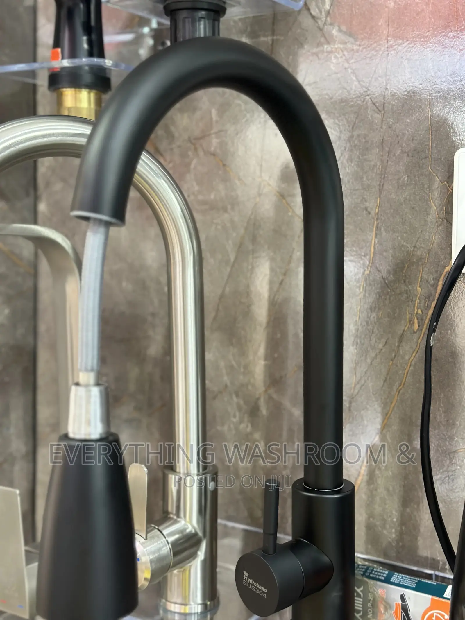 Black Pullout Faucet_pull Out Tap_black Pullout Mixer Tap