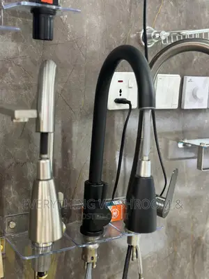 Black Pullout Faucet_pull Out Tap_black Pullout Mixer Tap