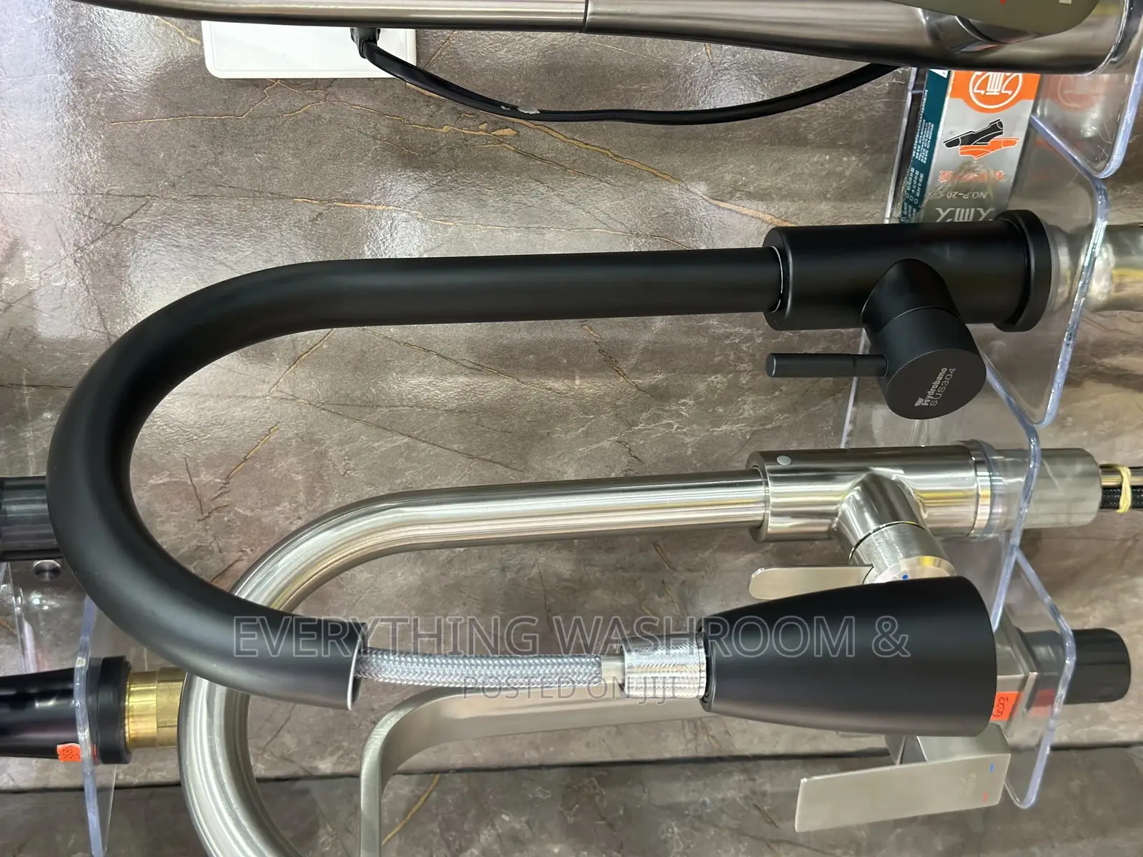 Black Pullout Faucet_pull Out Tap_black Pullout Mixer Tap