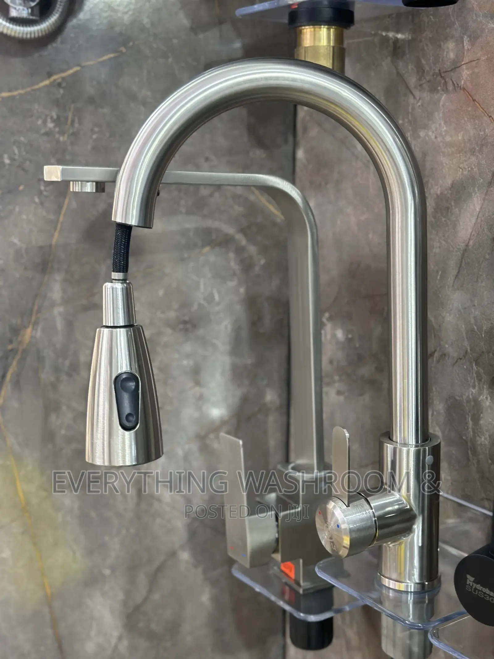 Silver Pullout Tap_pullout Faucet_silver Colour Pull Out