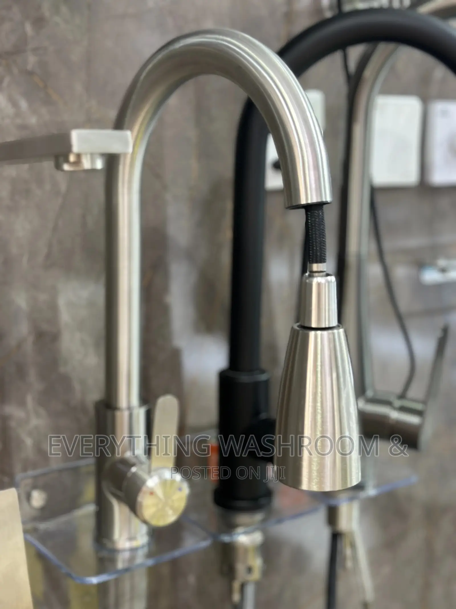Silver Pullout Tap_pullout Faucet_silver Colour Pull Out