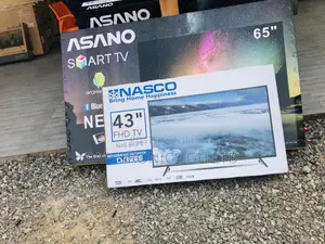 Satellite Digital Black 43 Inches Glossy LED Nasco Tv 