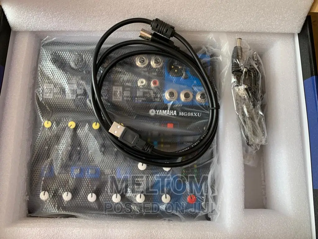 Yamaha Mg08xu 8channels Professional Mixer