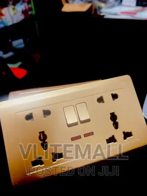 Taty Double Socket 10pins - Gold