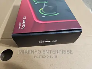 Focusrite Scarlett 2i2 4th Gen Usb Audio Interface