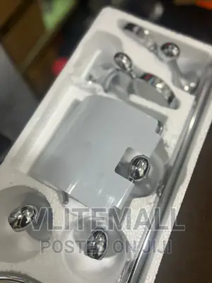 6pcs Silver Bathroom Hardware Set Stainless Steel