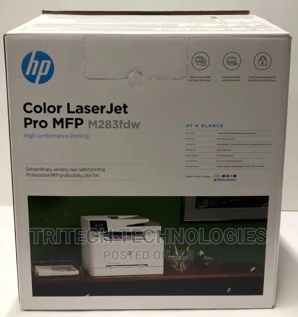 HP Color Laser Jet PRO MFP M283fdw Printer (4 in 1)