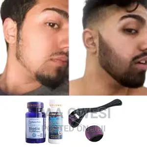 Minoxidil-Derma Roller-Puritan Biotin{Swift Growth}