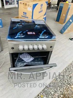 Convenient Volcano 50x50 Auto-Ignition 4 Gas Cooker(Gray) 