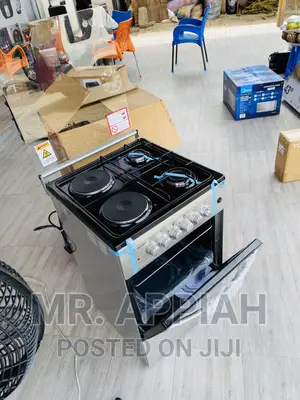 Fabulous Volcano 50x50 2gas + 2electric Burner + Oven(Gray)