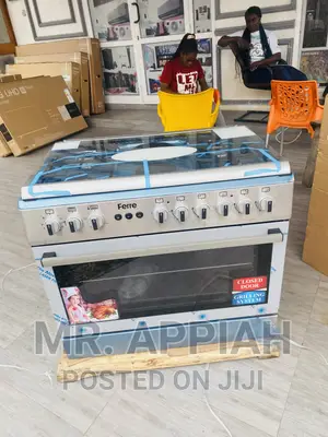 Fast and Effective Ferre 60x90 6 Gas Burner +Oven and Grill