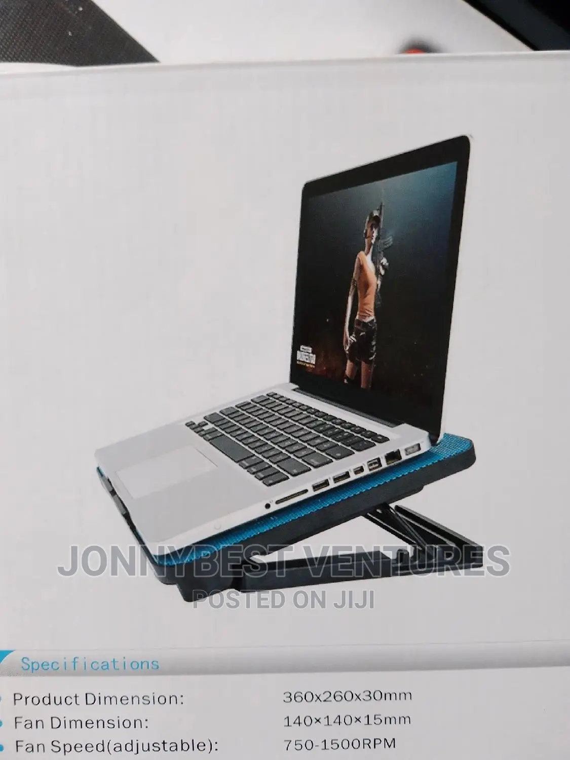 N99 Powerful Laptop Cooler With Speed Fan
