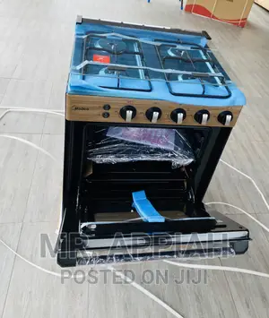 Shop Affordable Midea 60x60 4 Gas Burner + Oven bmg6060-Wd