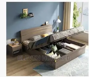 BED QUEEN SIZE (With Storage Under)