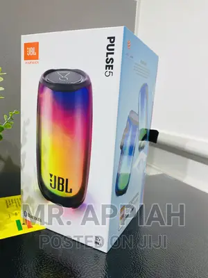 Original JBL Pulse 5 Portable Bluetooth Speaker(Black) 