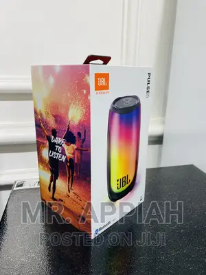 Brand  New JBL Pulse 5 Portable Bluetooth Speaker(Black).