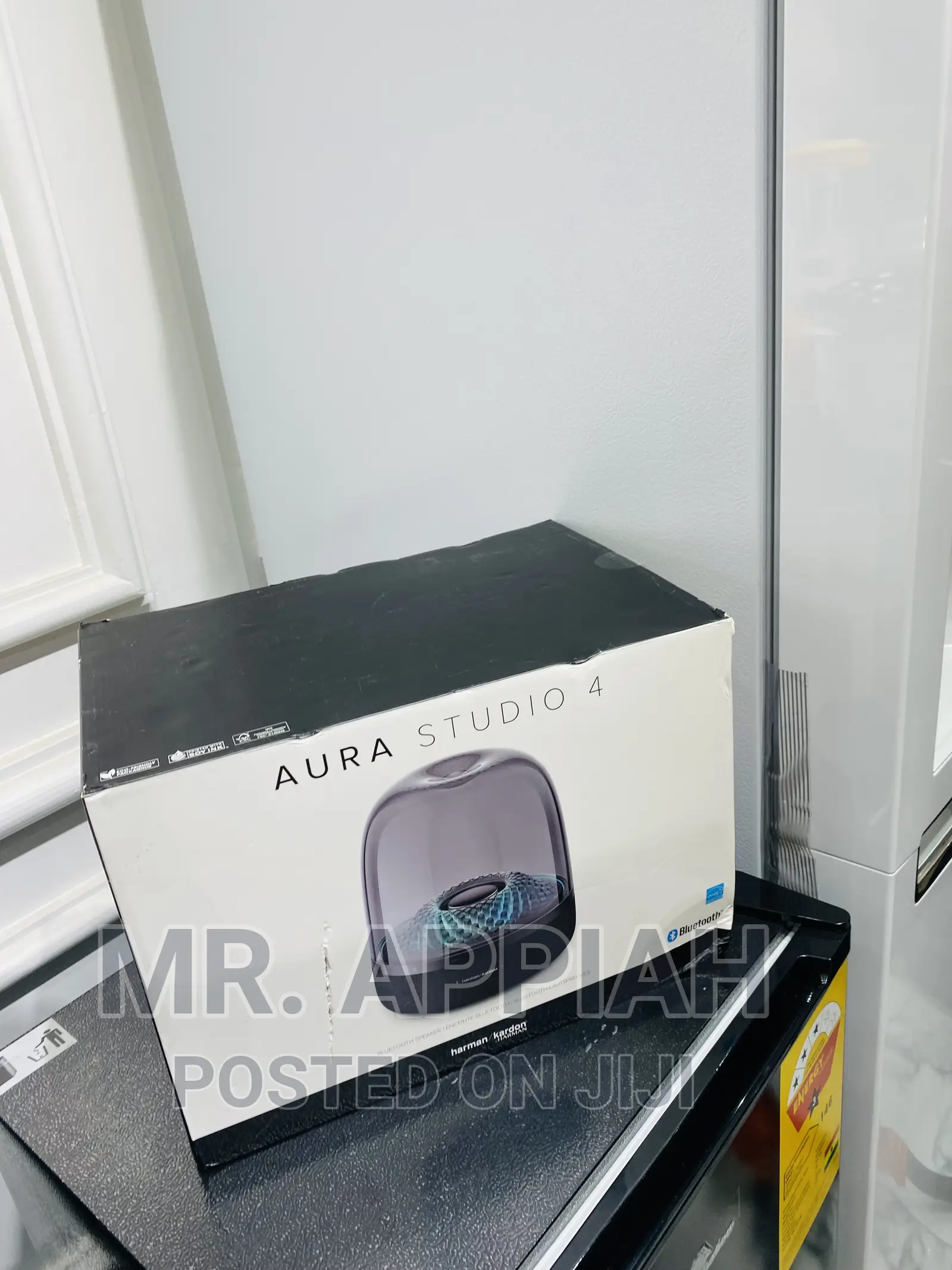 Brand  New Harman Kardon Aura Studio 4 Bluetooth Speaker.