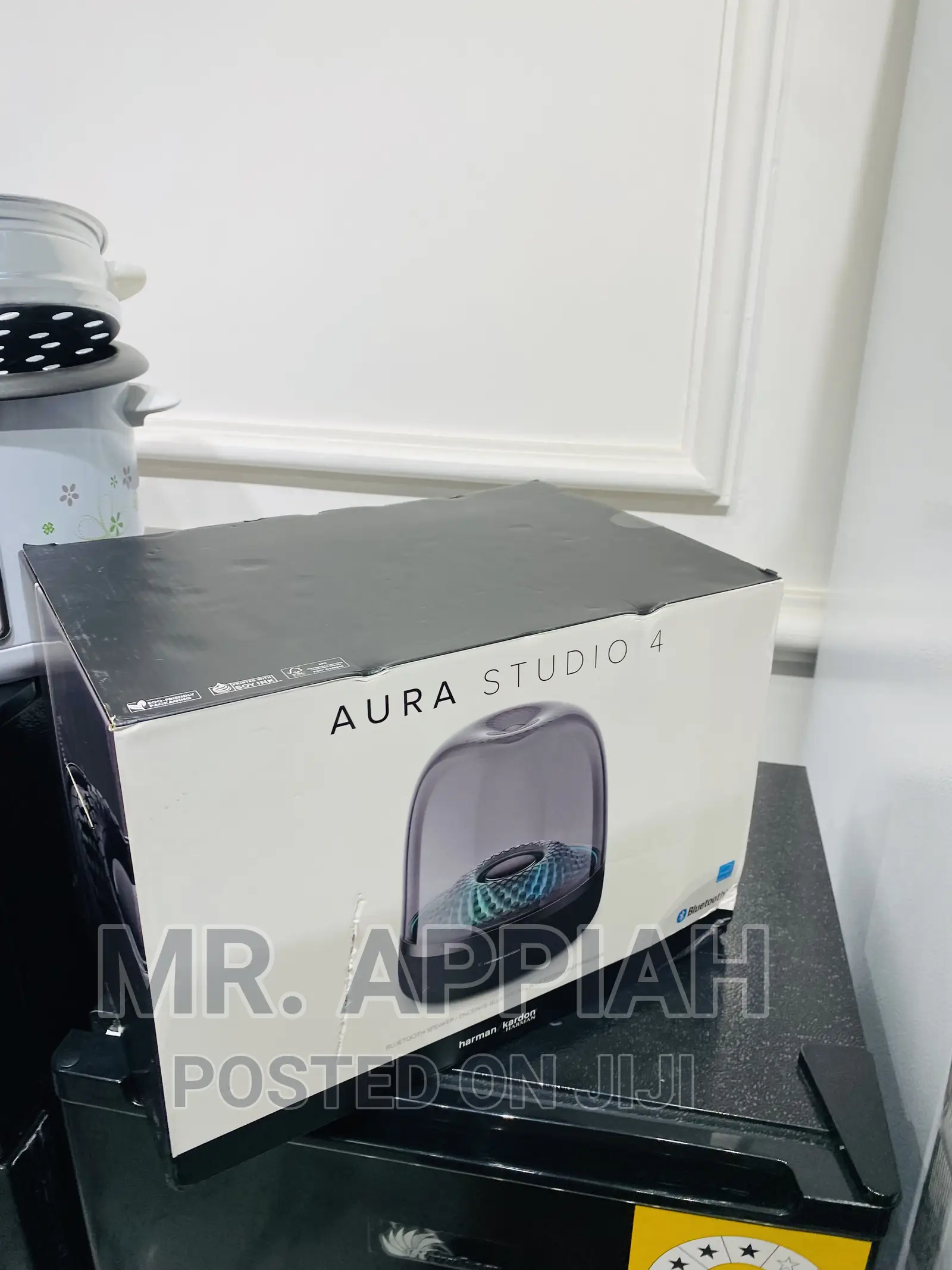 Original Harman Kardon Aura Studio 4bluetooth Speaker,Black