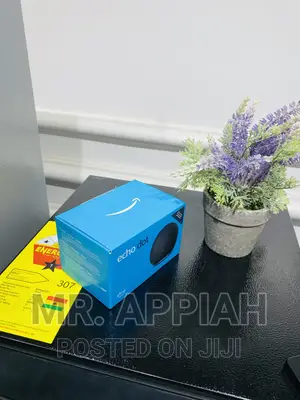 Fast Playing Echo Dot 5th Generation Smart Speaker(Black).