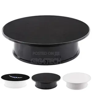 360 Degree Electric Rotating Turntable Dish Display Stand