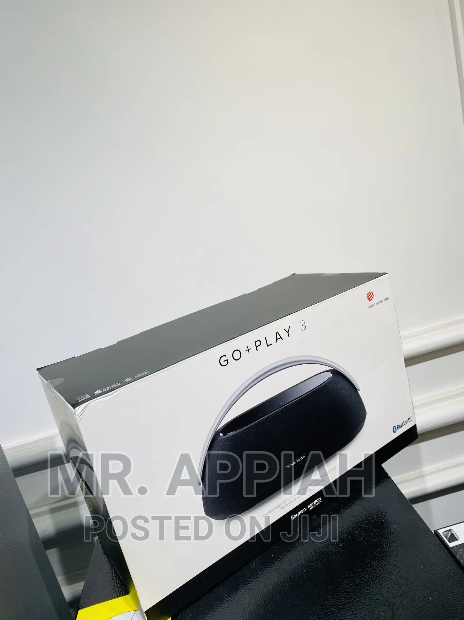 Energy Saving Harman Kardon GO + PLAY 3 Bluetooth Speaker.