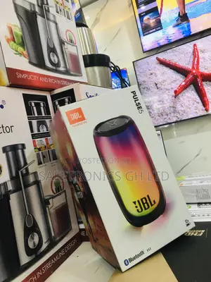 Electric Wireless Pluse 5 JBL Bluetooth Black Speaker 