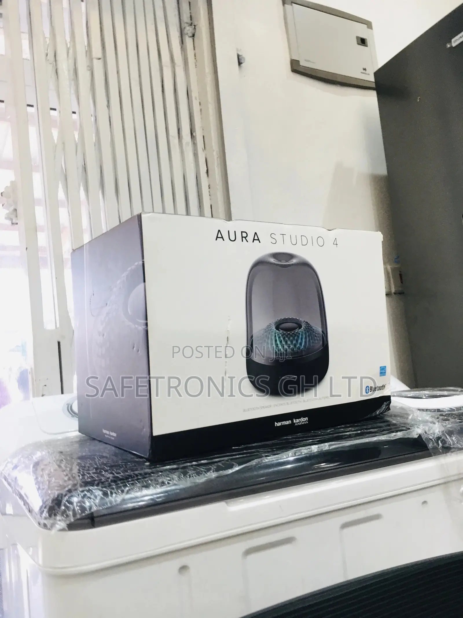 Electric Bluetooth Aura Studio 4 Wireless Black Speaker 
