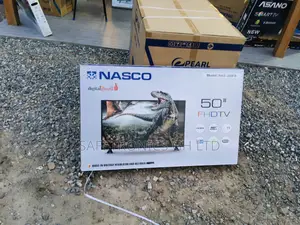 LED Nasco Glossy 50 Inches Black Satellite Digital Tv