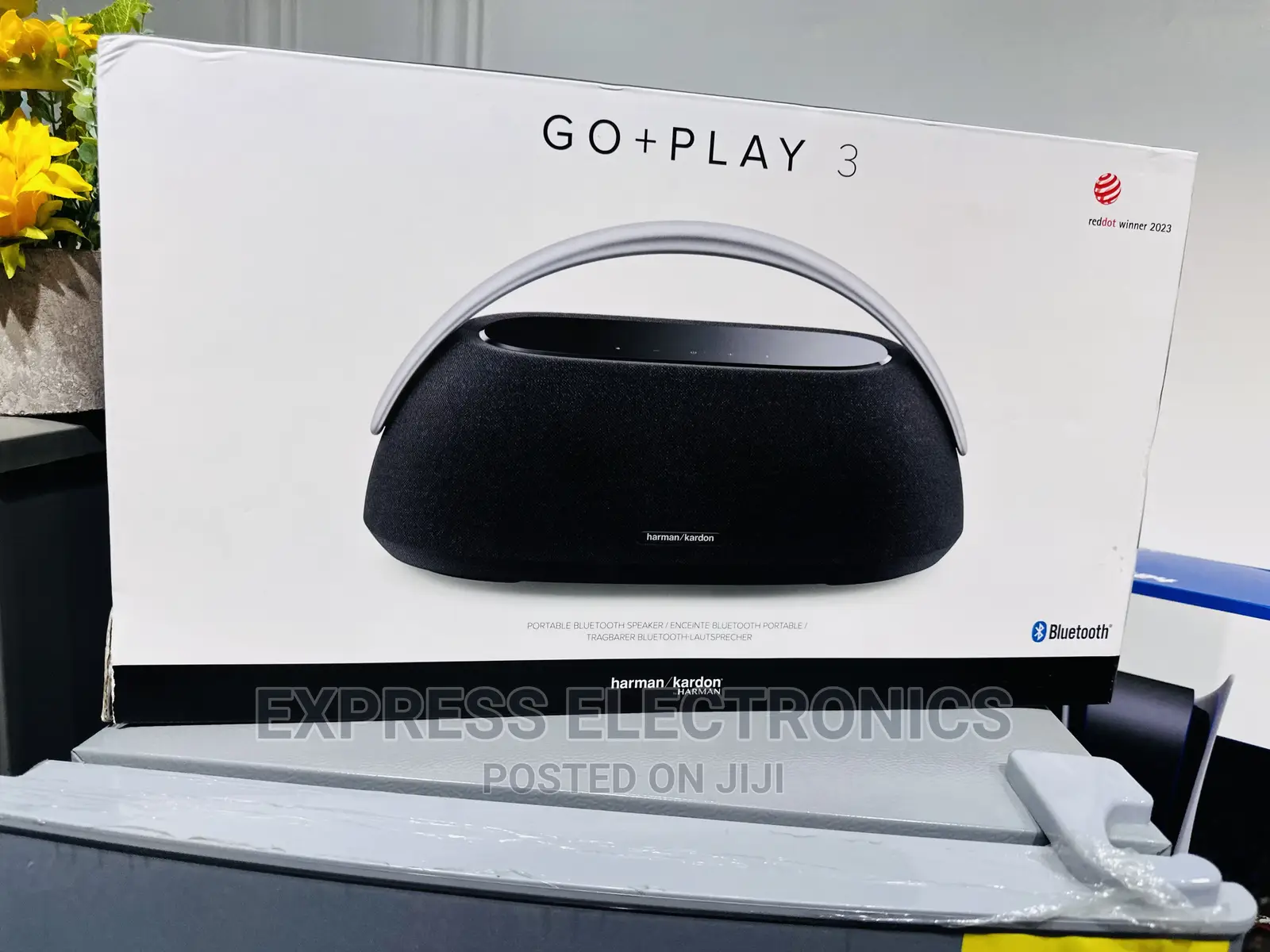 Heavy Sound Effects Harman Kardon Bluetooth Speaker Go+Play3