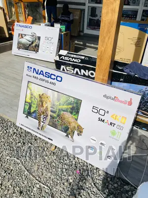 Shop Authentic Nasco 50” Smart Uhd Led Tv(Black)