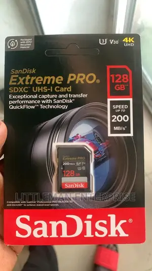 Camera Sandisk Sdcard SDHC SD Card 128GB