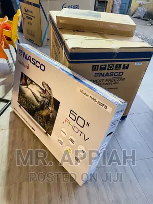 New Nasco 50 Inch Digital Satelite LED Tv(Basic Black)