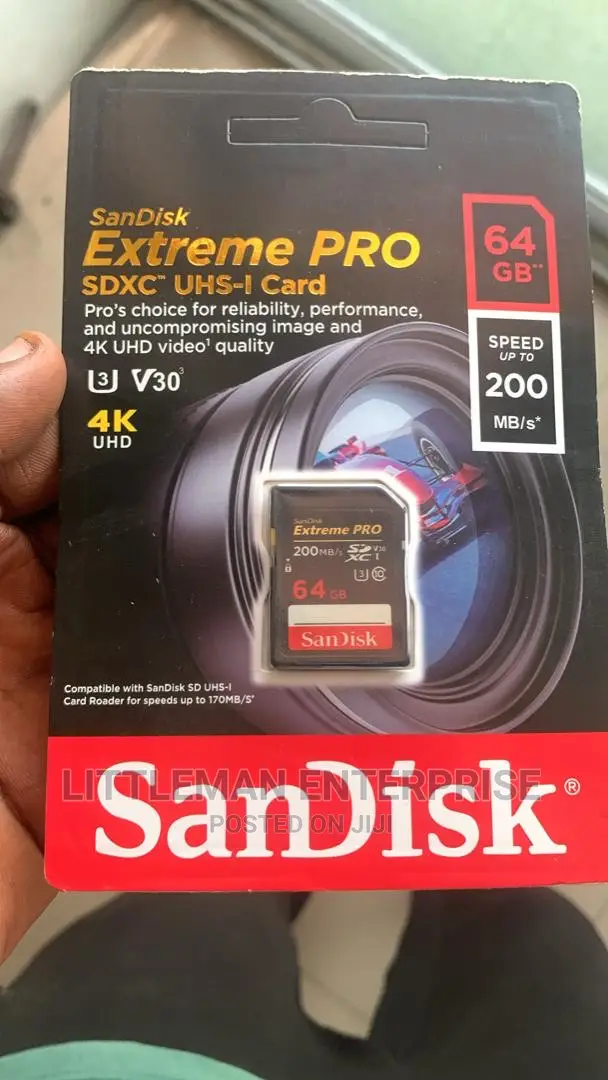 Camera Sandisk Sdcard SDHC SD Card 64GB