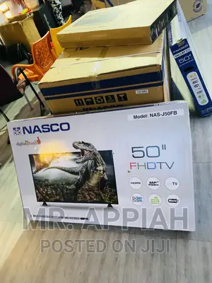 Energy Sufficient Nasco 50 Inch Digital Satelite Tv(Black).