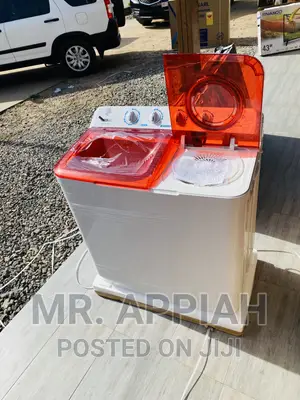Energy Saving Nasco 11kg Semi-Automatic Washing Machine.