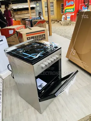 Durable and Effective Volcano 50x50 4 Gas Burner + Oven 
