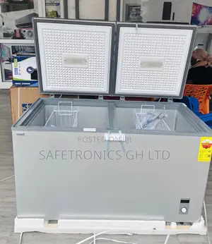 New Nas500fc Doubledoor Chestfreezer Glass Lid 425 Liters
