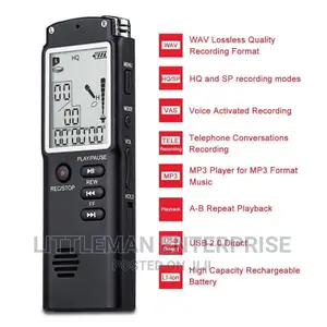 Portable Digital Voice Recorder 32GB