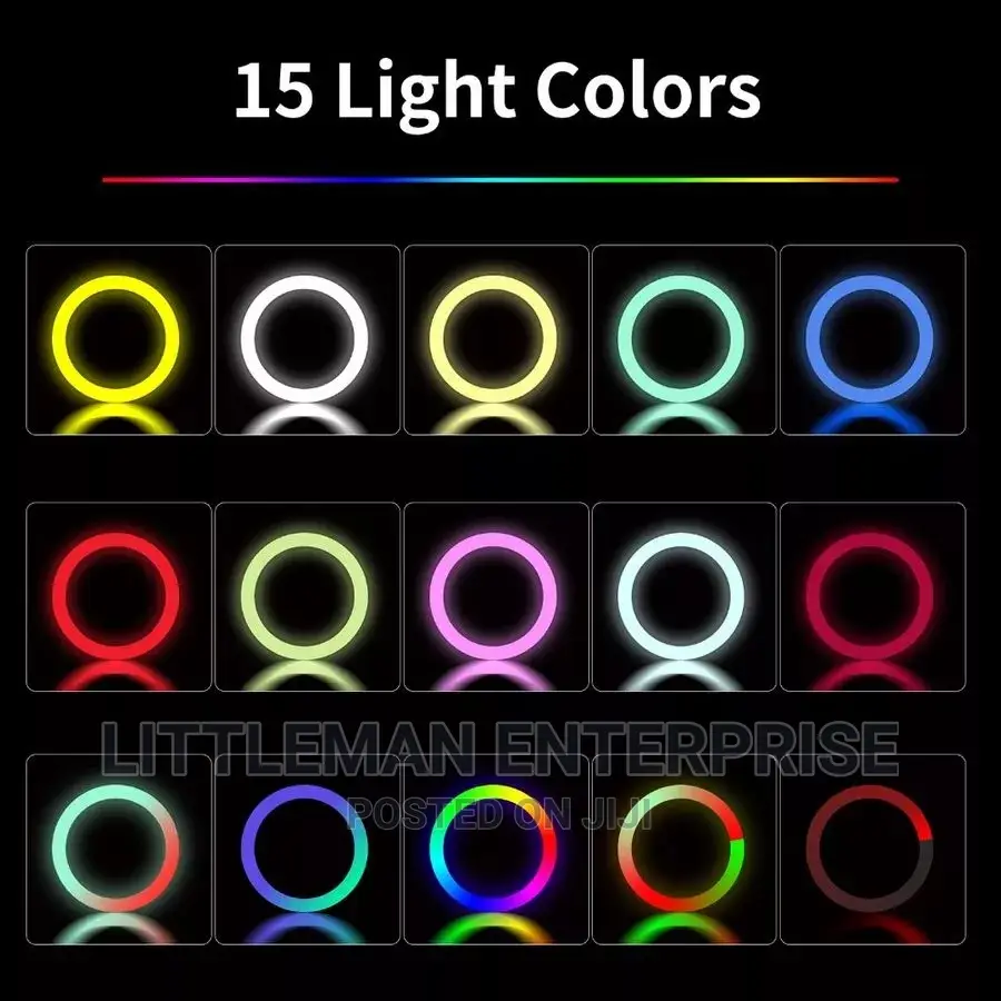 Ring Light LED RGB 13′′ Inches