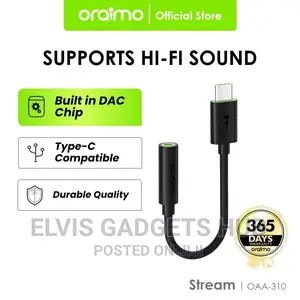 Oraimo Oaa-310 Type C to 3.5mm Dongle